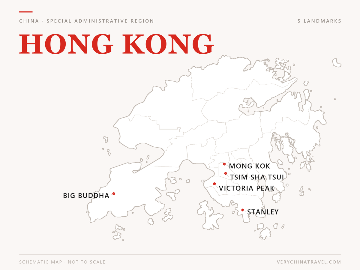 Hong Kong location map