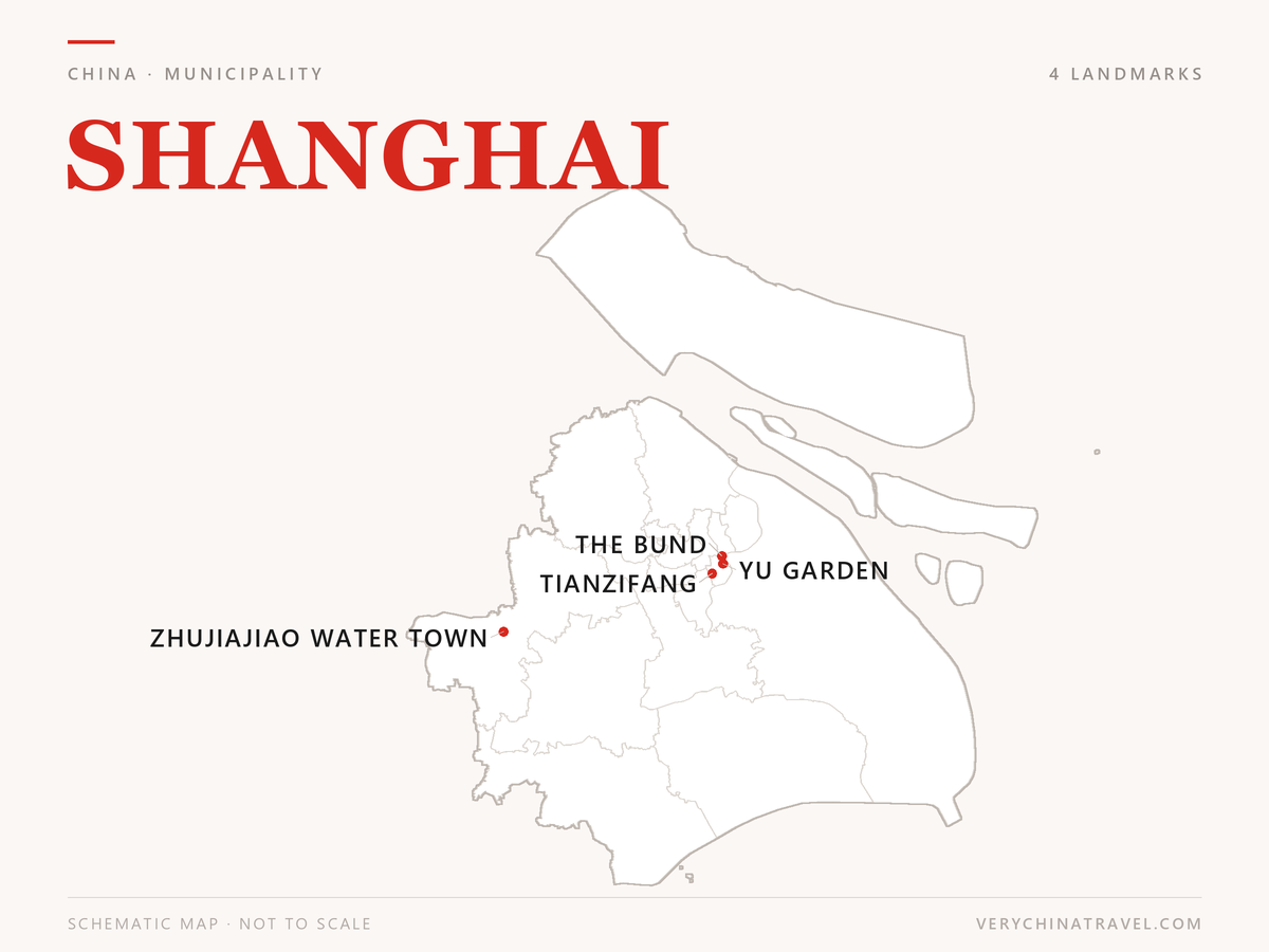 Shanghaï location map